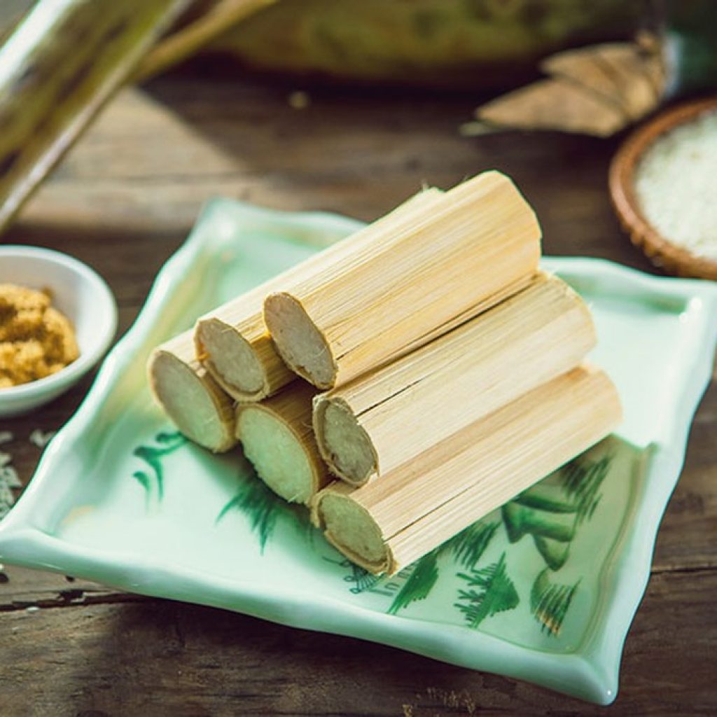 Bamboo-tube rice