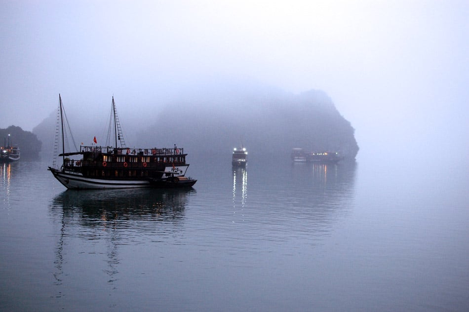 Halong in winter