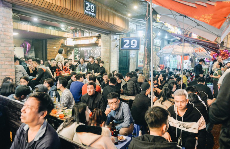 Night Market at Hang Dao Street