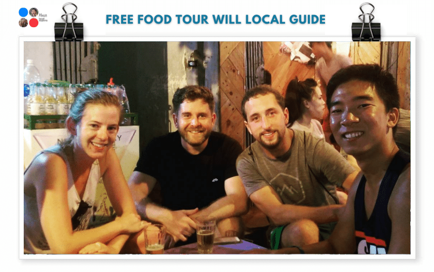 Free food tour with local guide